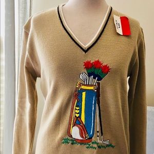 Andreno Argenti Golf Sweater NWT Size M